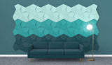Bowtie Geometric 3D Wall Panel
