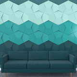 Bowtie Geometric 3D Wall Panel